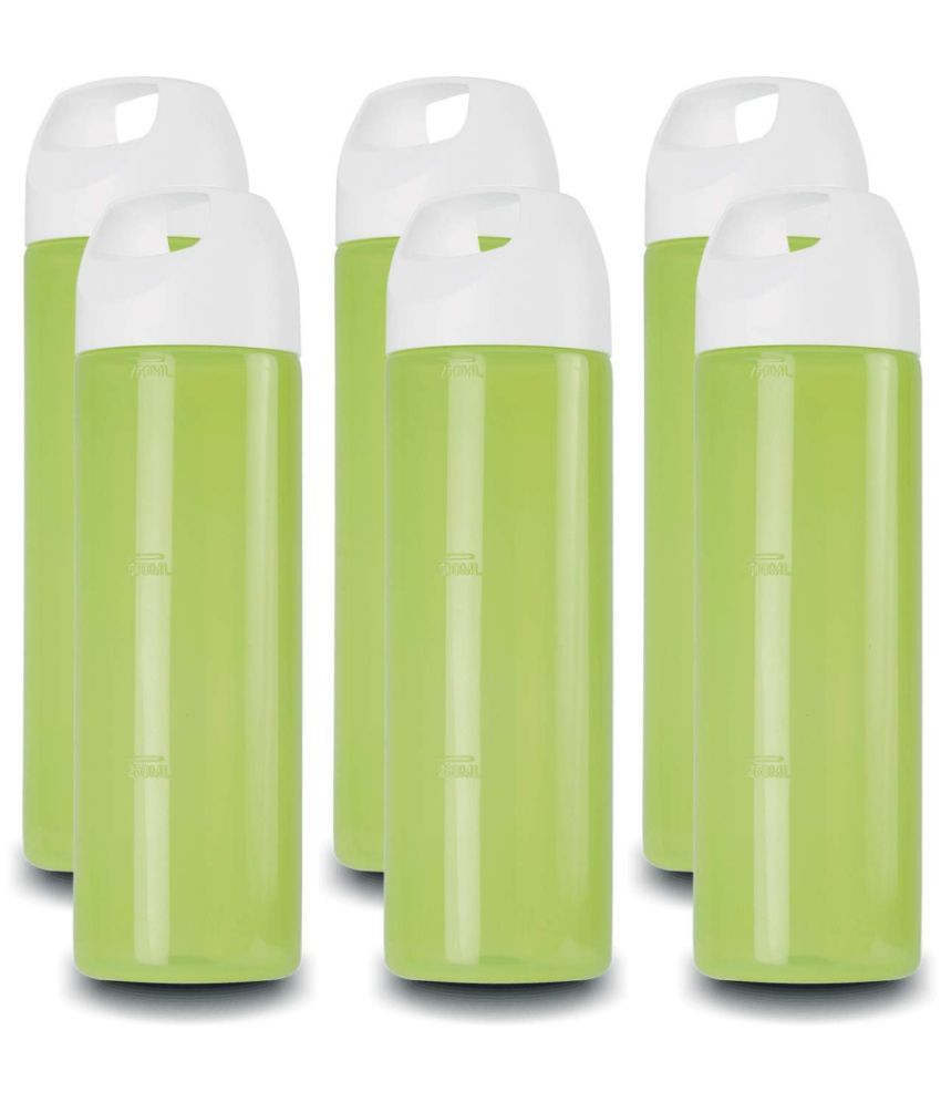     			Oliveware - Green Water Bottle 1000 mL ( Set of 6 )