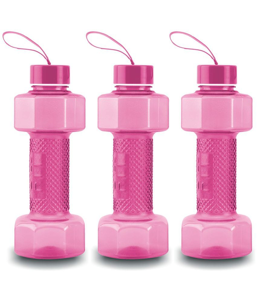     			Oliveware - Pink Water Bottle 750 mL ( Set of 3 )