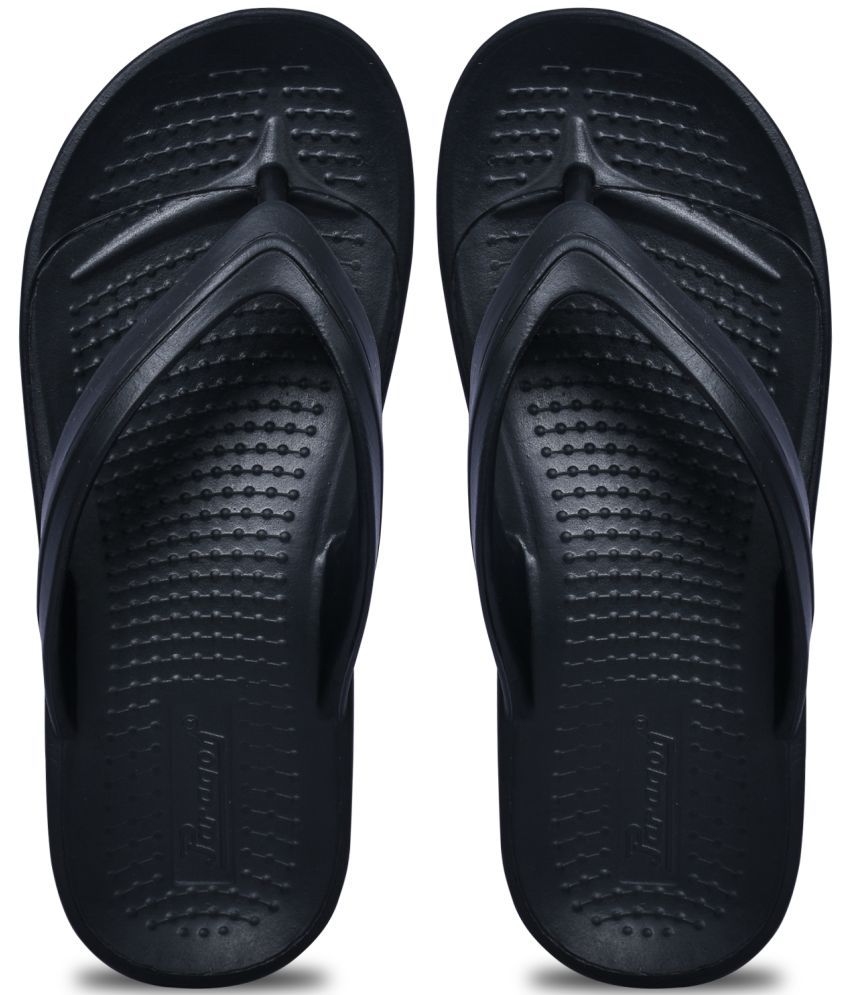     			Paragon - Black Men's Thong Flip Flop