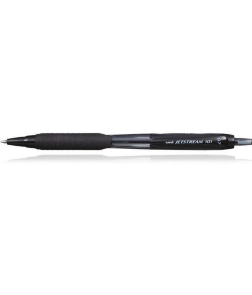     			uni-ball Jetstream SXN101 | Tip Size 0.7 mm | Comfortable Grip | For School & Office Use| Roller Ball Pen (Pack of 6, Black)