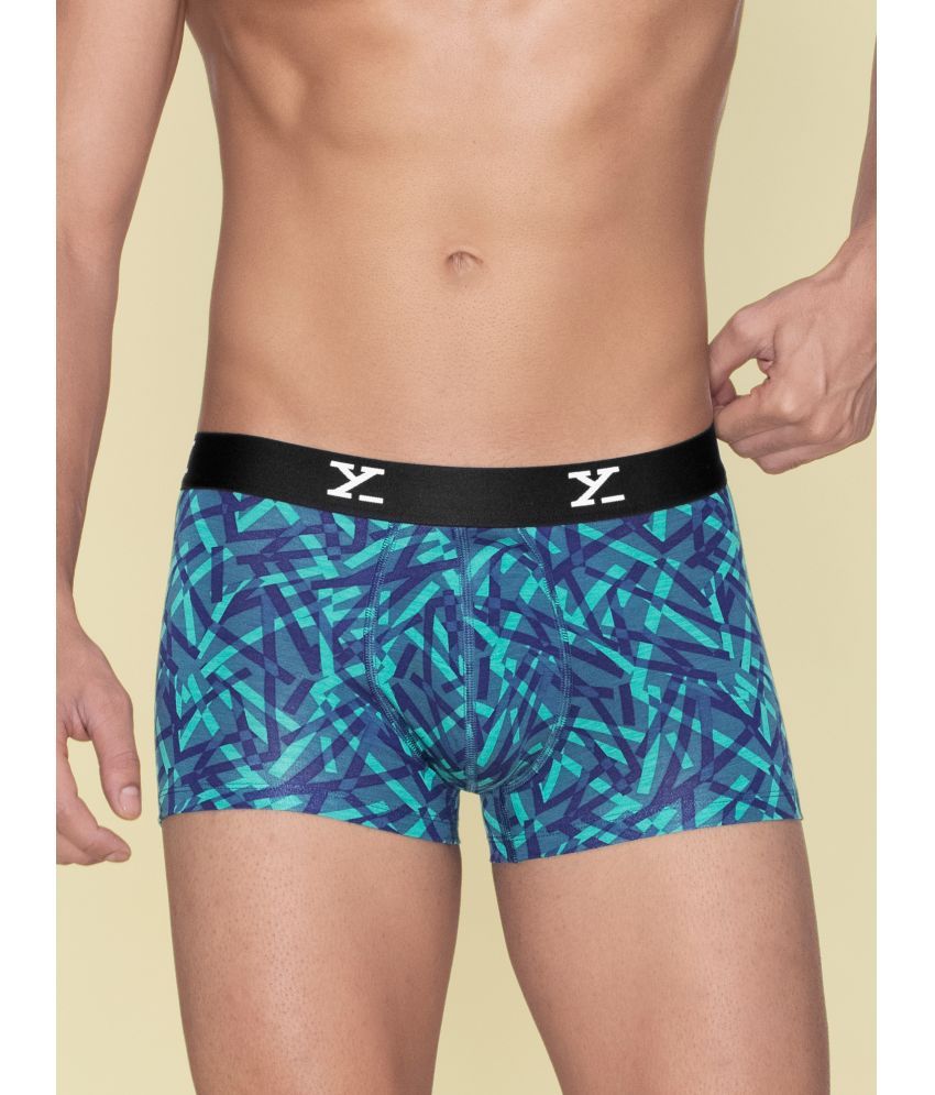     			XYXX Pack of 1 Modal Trunks For Men's ( Blue )