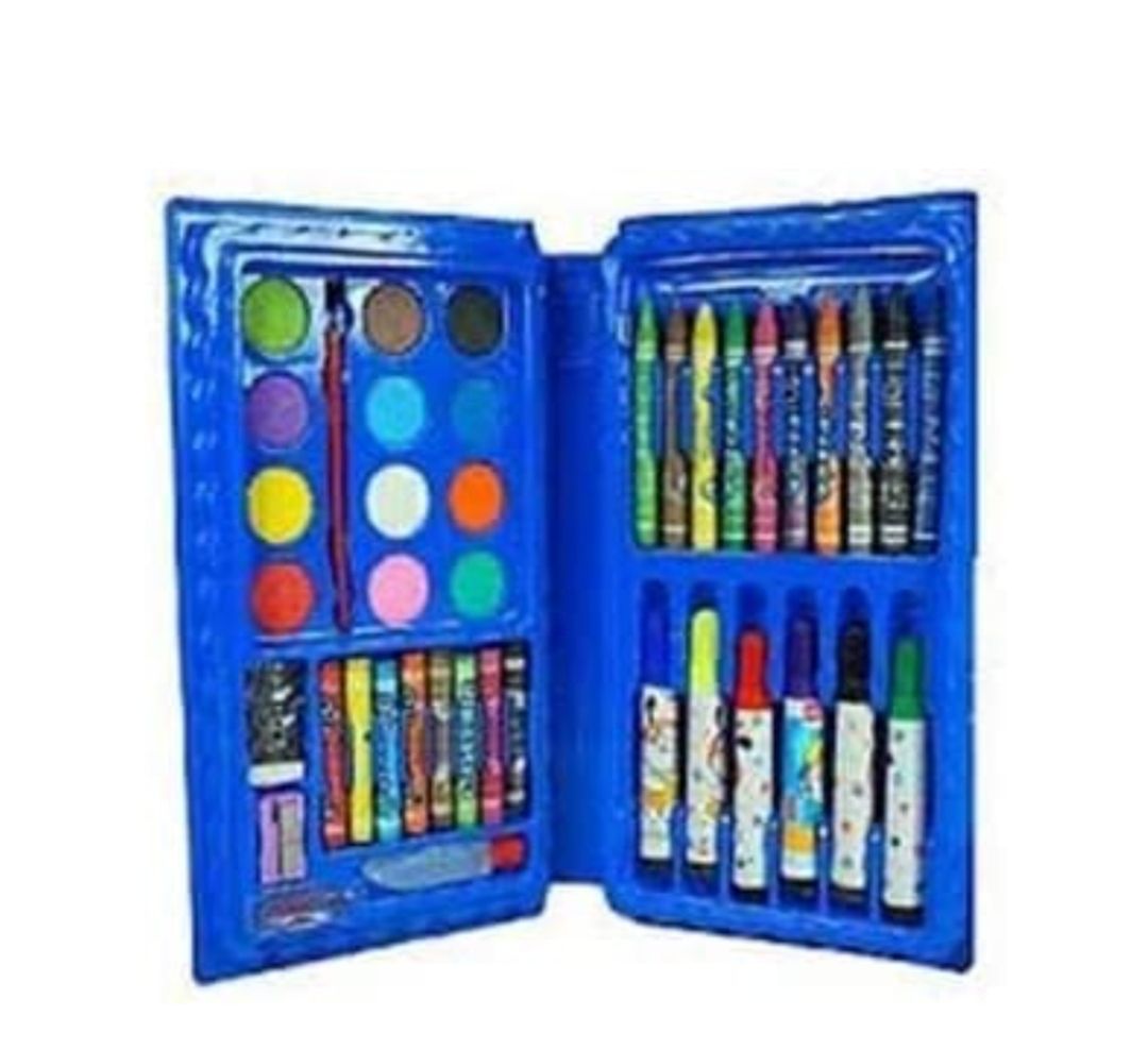     			1601B BUY SMART - BLUE 42 Pcs Art And Craft Color Kit (Crayons, Water Color, Sketch Pens)