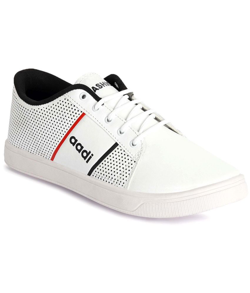     			Aadi Outdoor Casual Shoes - White Men's Sneakers