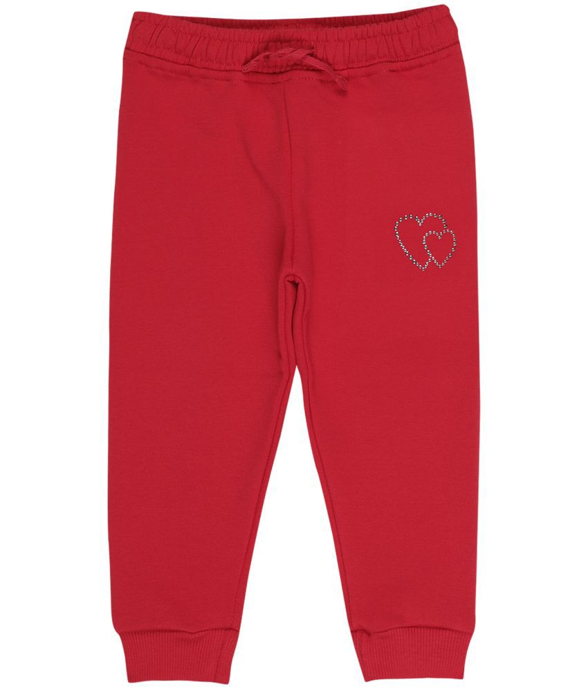     			Bodycare Girls Track Pant Pack Of 1-Red Poppy