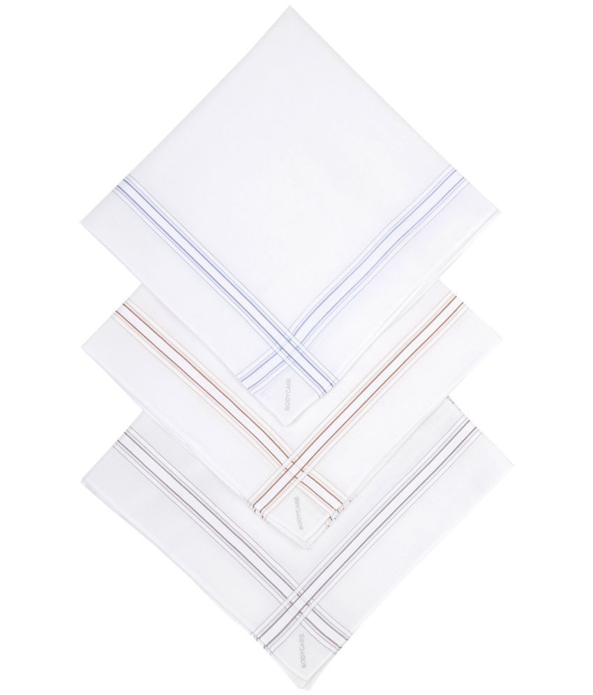     			Bodycare - Multicolor Cotton Men's Handkerchief ( Pack of 3 )