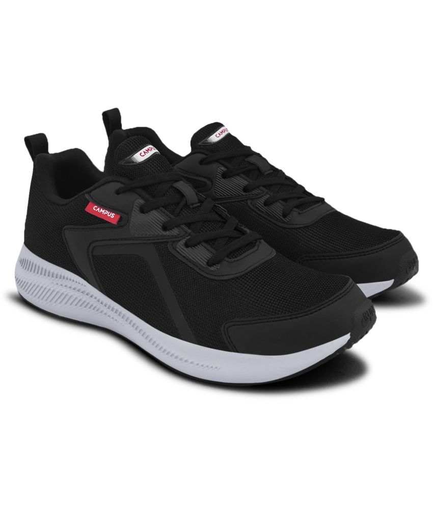     			Campus - GROOV Black Men's Sports Running Shoes