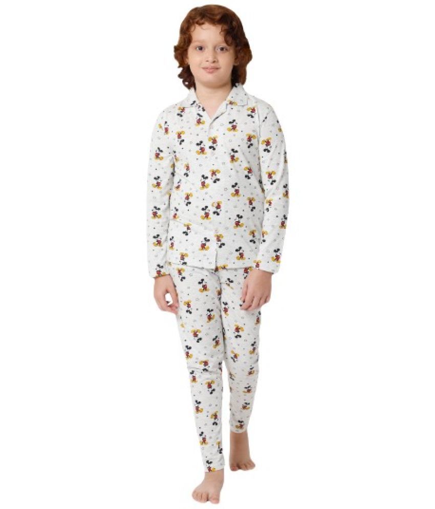     			Proteens Pack of 1 Boys Cotton Blend Nightsuit Set ( Multi Color )