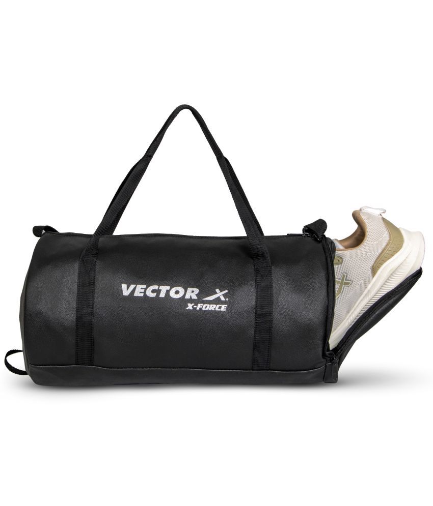     			Vector X - Faux Leather BLACK 26 Ltrs Gym Bag