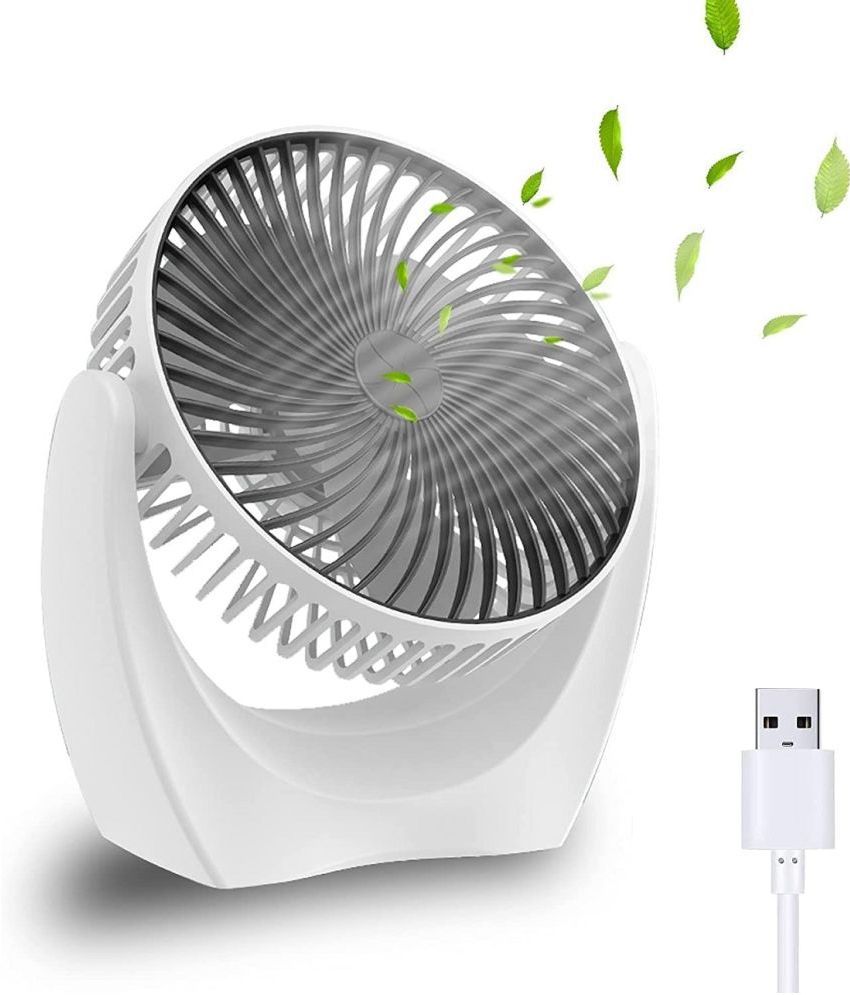     			EIGHTEEN ENTERPRISE  USB Fan, USB Desk Fan Table Fan with Strong Airflow & Quiet Operation, Portable Cooling Fan Speed Adjustable with Rotatable Head for Home Office Bedroom Travel Camping Table and Desktop.