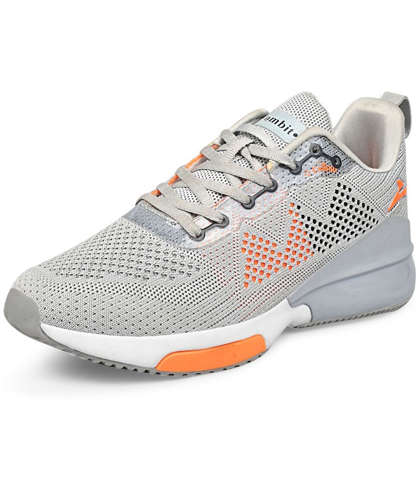     			Combit - Comfortable Running Gray Men's Sports Running Shoes