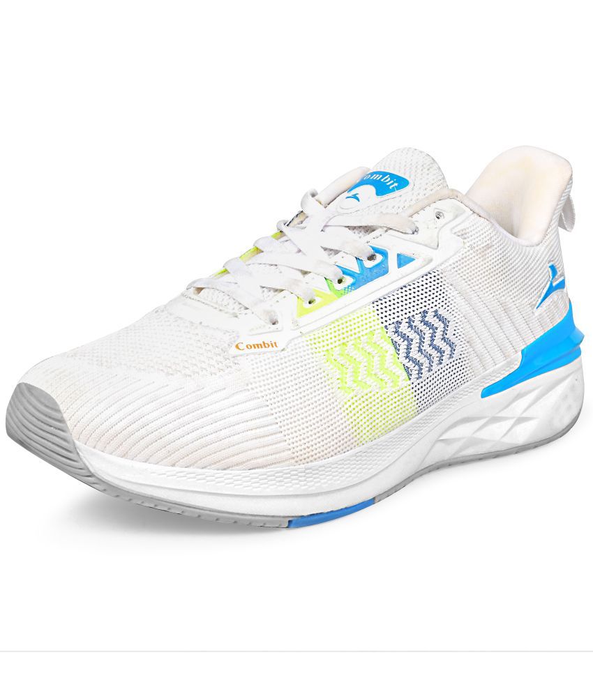     			Combit - Comfortable Running White Men's Sports Running Shoes