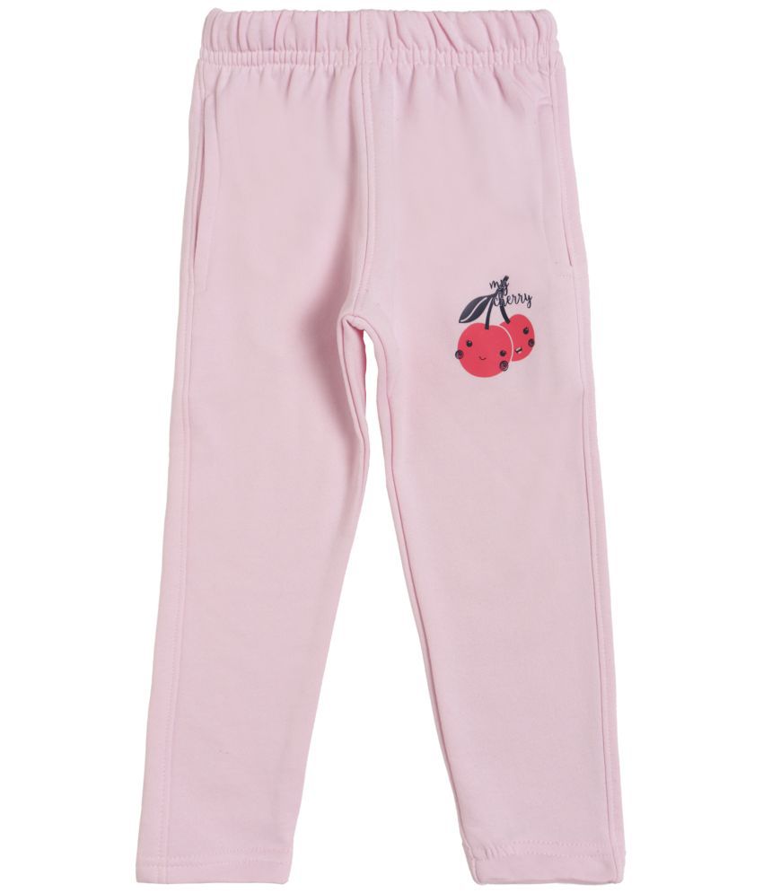    			DYCA - Pink Fleece Trackpant For Baby Girl ( Pack of 1 )