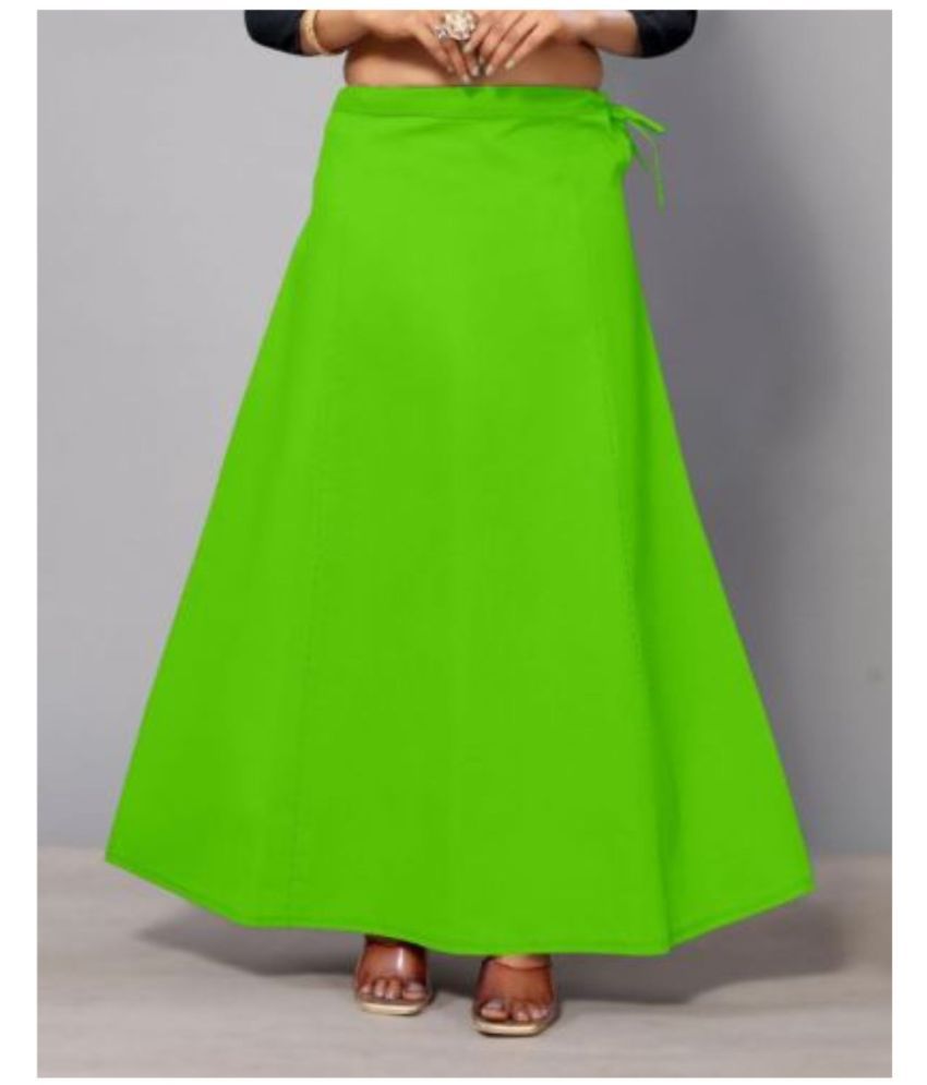     			FABMORA Multicoloured Cotton Petticoat - Single