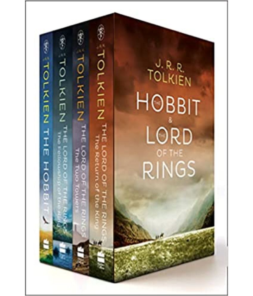     			The Hobbit & The Lord of the Rings 4 Books Boxed Set By J. R. R. Tolkien