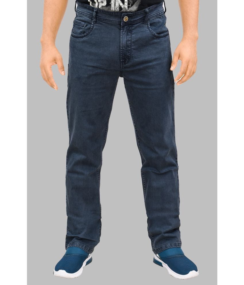     			plounge - Blue Denim Regular Fit Men's Jeans ( Pack of 1 )
