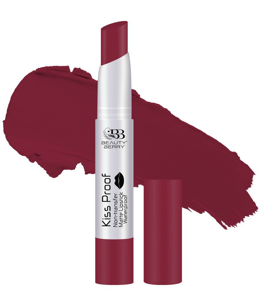     			Beauty Berry - Cherry Red Matte Lipstick 5