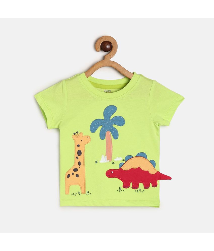     			MINI KLUB - Green Baby Boy T-Shirt ( Pack of 1 )