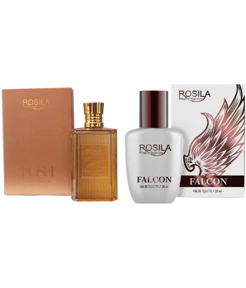     			ROSILA - 1Posh & 1Falcon (perfum) Eau De Parfum (EDP) For Men,Women 200 ( Pack of 2 )