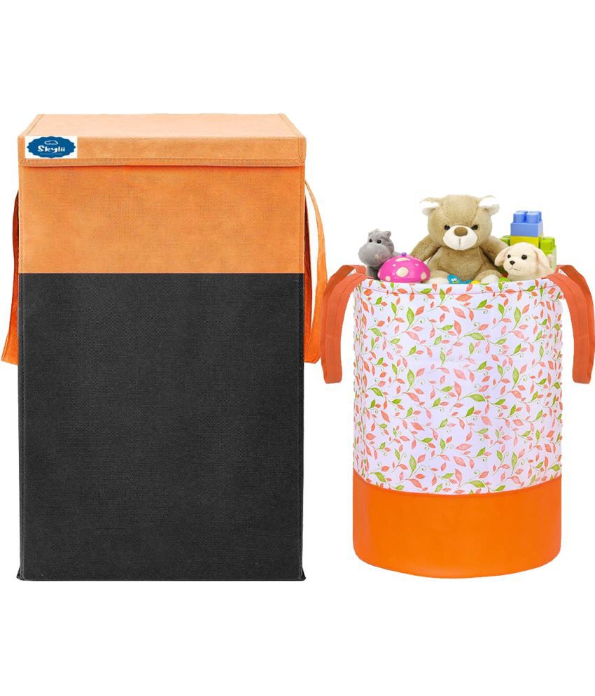     			Skylii - Orange Laundry Bags ( Pack of 2 )