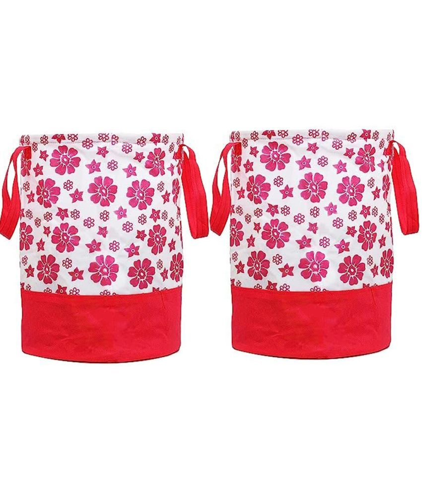     			Skylii - Red Laundry Bags ( Pack of 2 )