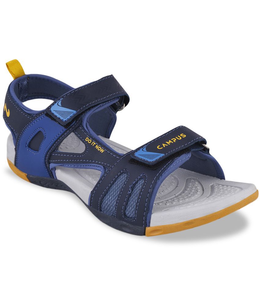     			Campus - Blue Men's Floater Sandals