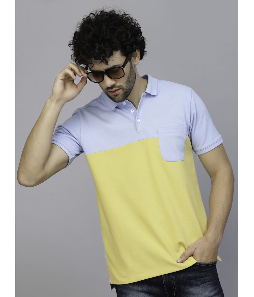     			Rigo - Light Blue Cotton Slim Fit Men's Polo T Shirt ( Pack of 1 )