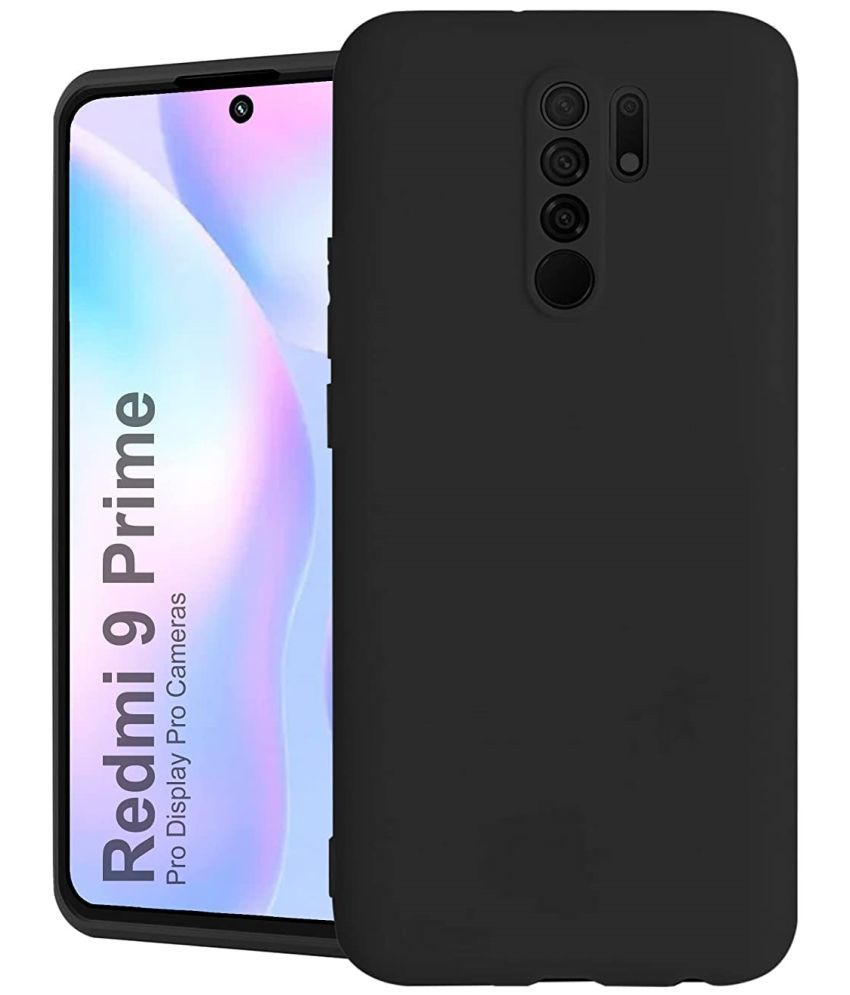     			ZAMN - Plain Cases Compatible For Silicon Xiaomi Redmi 9 Prime ( Pack of 1 )