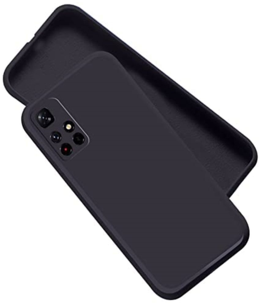    			ZAMN - Plain Cases Compatible For Silicon Xiaomi Redmi Note 11T 5G ( Pack of 1 )