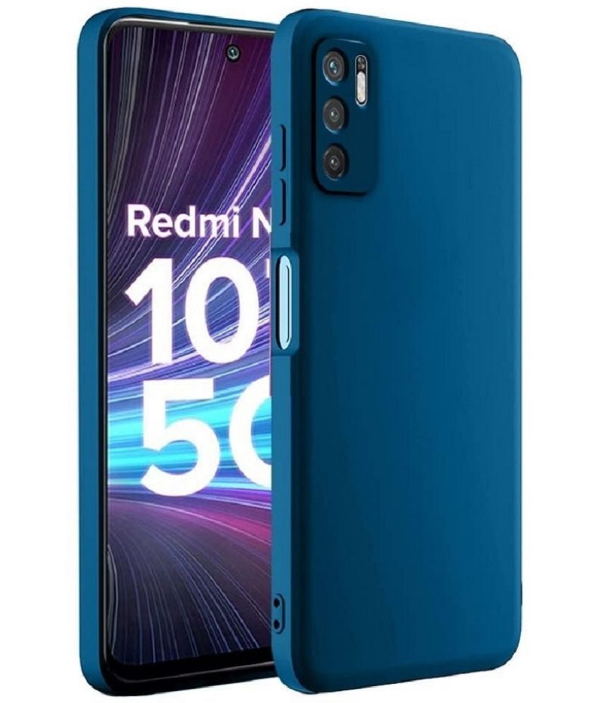     			ZAMN - Plain Cases Compatible For Silicon Redmi Note 10T ( Pack of 1 )