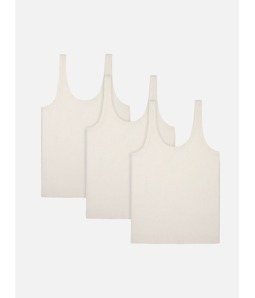     			BODYCARE Girls Thermal Top Pack of 3-Off White