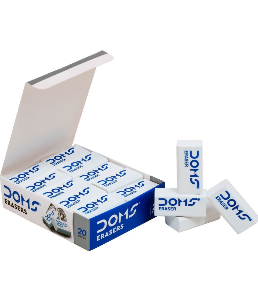     			Doms Eraser 20 Pcs Box Pack ( Pack Of 10 )