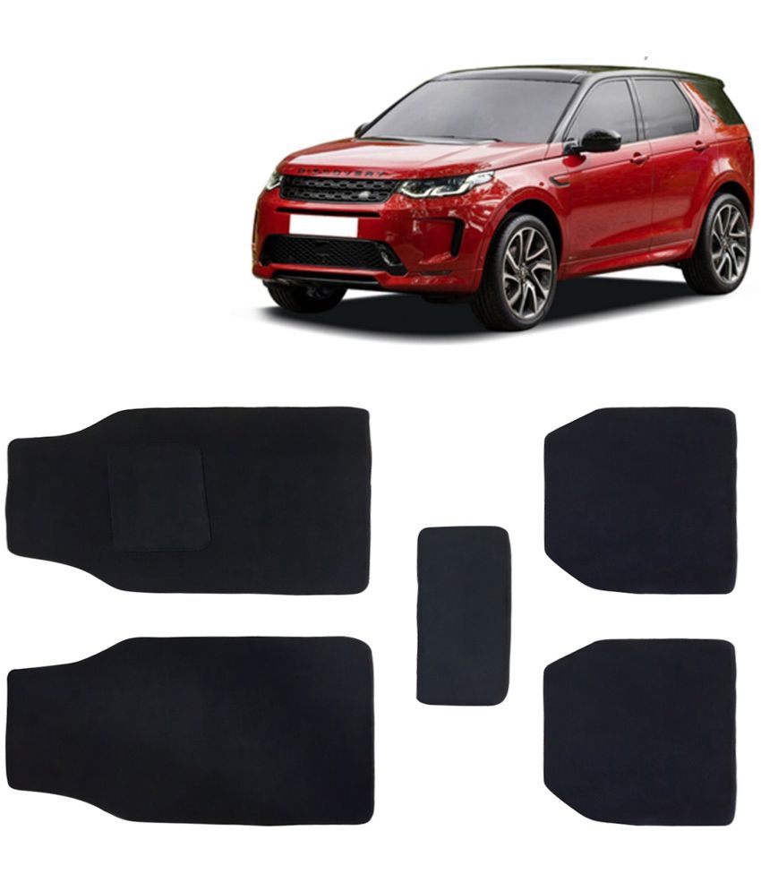     			Kingsway Carpet Style Universal Car Mats for Land Rover Discovery Sport, 2020 Onwards Model, Black Color Anti Slip Car Floor Foot Mats, Complete Set of 5 Piece, Executive Series