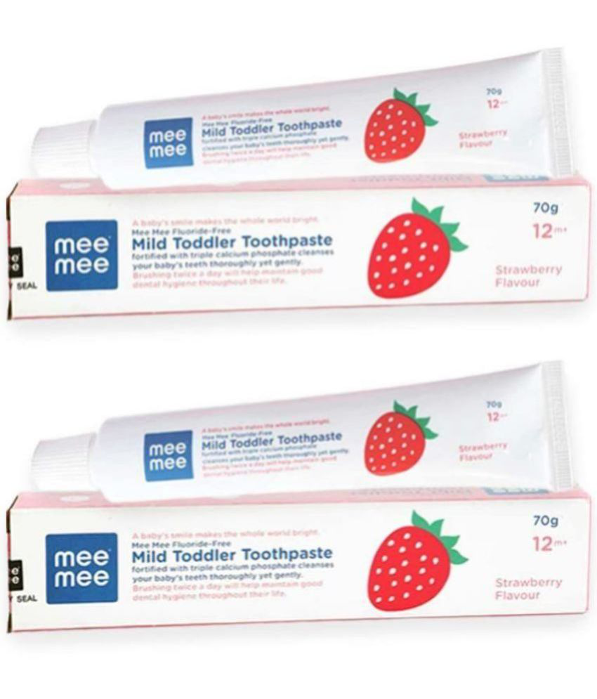     			MeeMee Strawberry Baby Toothpaste 130 g ( 2 pcs )