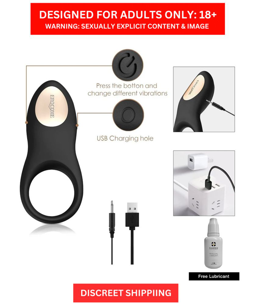     			Naughty Nights High Quality Soft Silicon Material Erection Ring with Remote Control Button for Enhanced Performance and Comfortable Use