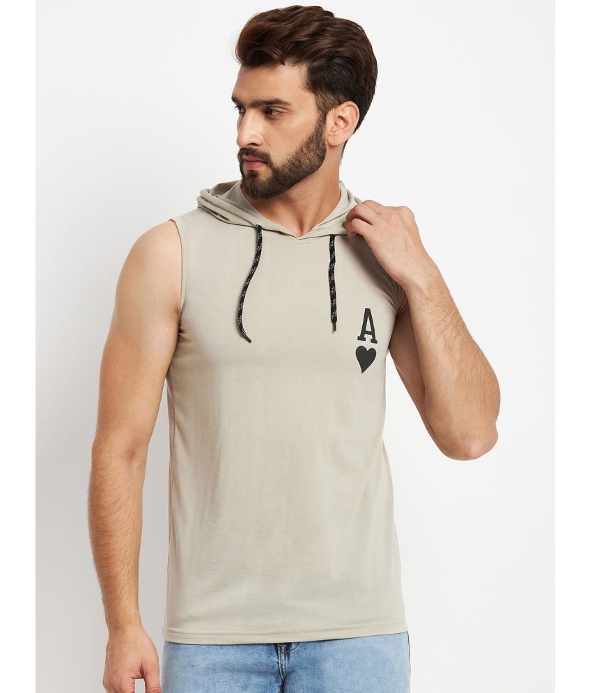     			RELANE - Grey Cotton Blend Regular Fit Men's T-Shirt ( Pack of 1 )