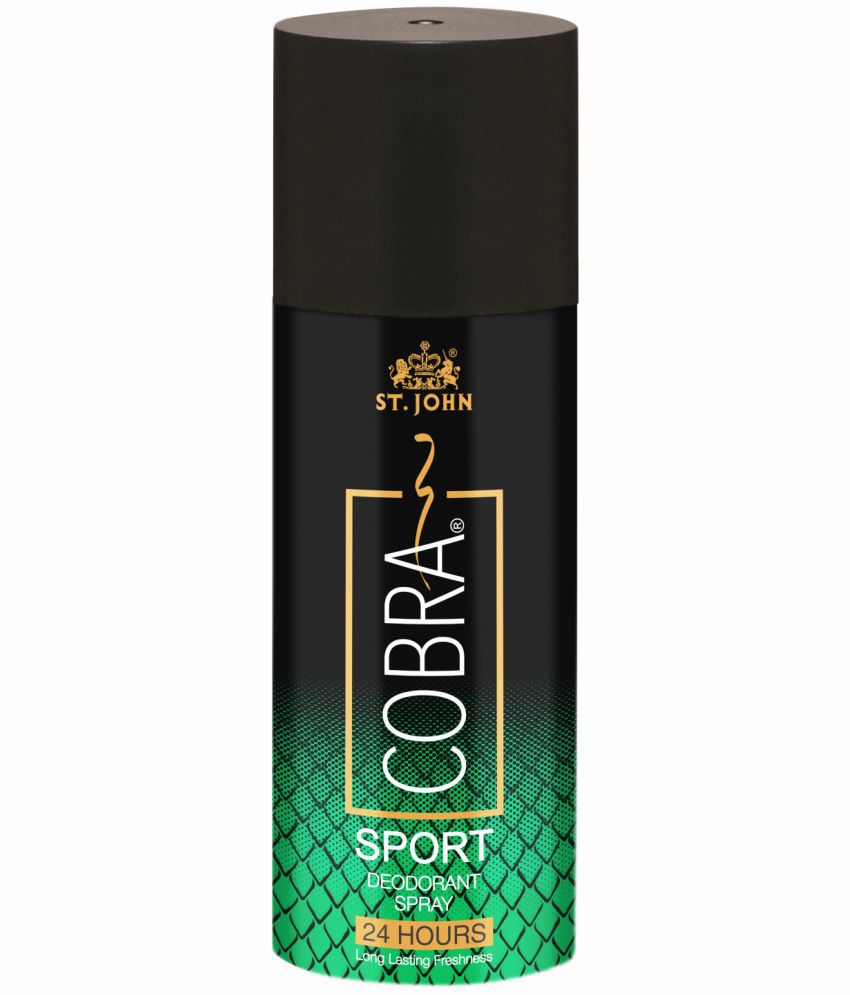     			St. John - Cobra Sport Limited Edition 150ml Deodorant Spray for Unisex 150 ml ( Pack of 1 )