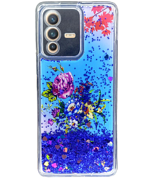 NBOX - Multicolor Printed Back Cover Silicon Compatible For VIVO V23 PRO ( Pack of 1 )