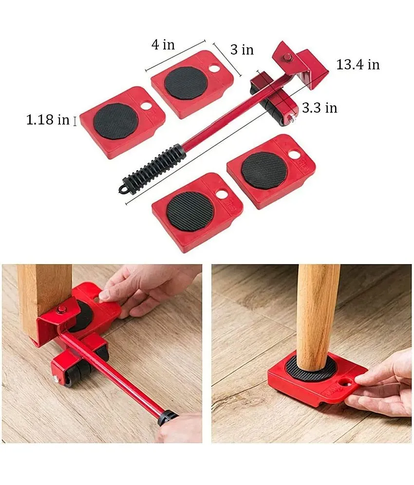 Furniture Lifter/Shifter ToolFurniture Shifting Tool Heavy Furniture Appliance  Lifter and Mover Tool Set Easy Convenient