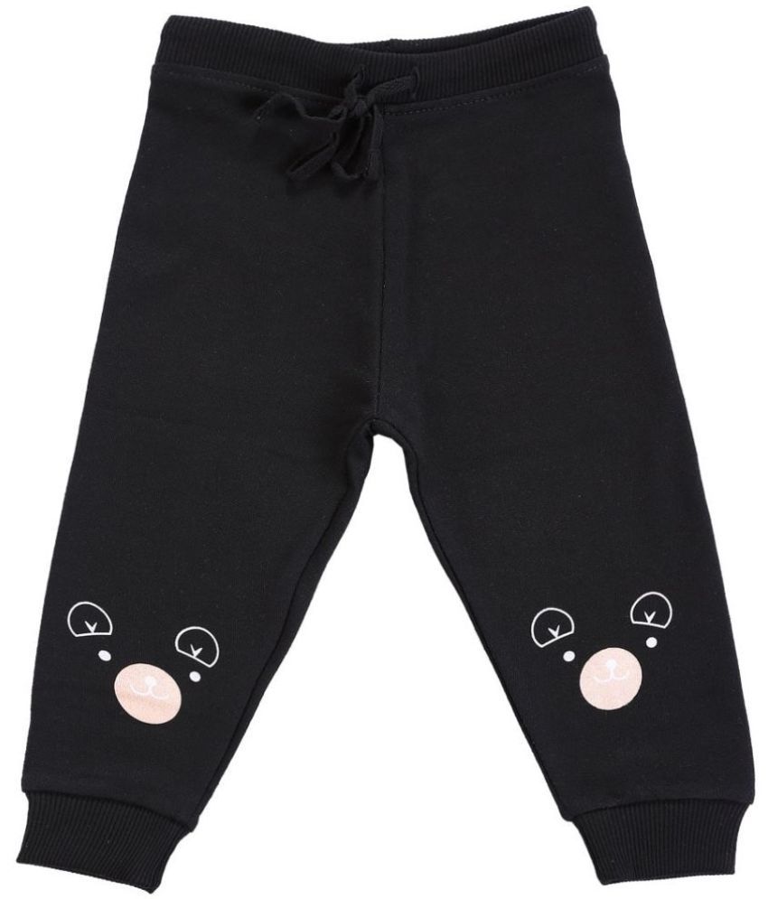     			Bodycare - Black Cotton Blend Trackpant For Baby Girl ( Pack of 1 )