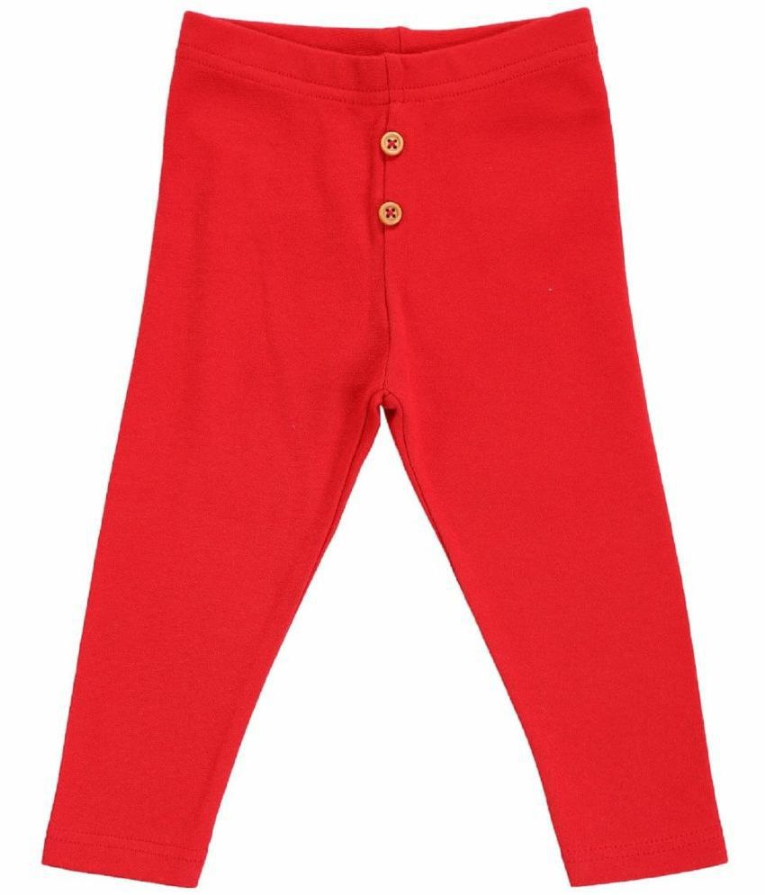     			Bodycare - Red Cotton Blend Trackpant For Baby Girl ( Pack of 1 )