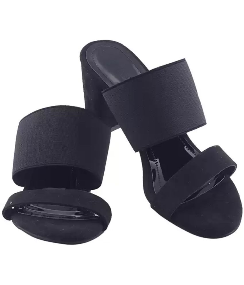     			Dream Makers - Black Women's Slip On Heels