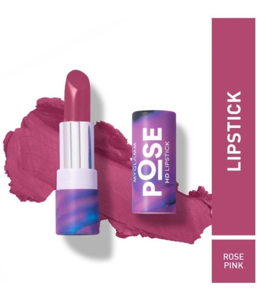     			MyGlamm POSE HD Lipstick-Rose Pink-4gm