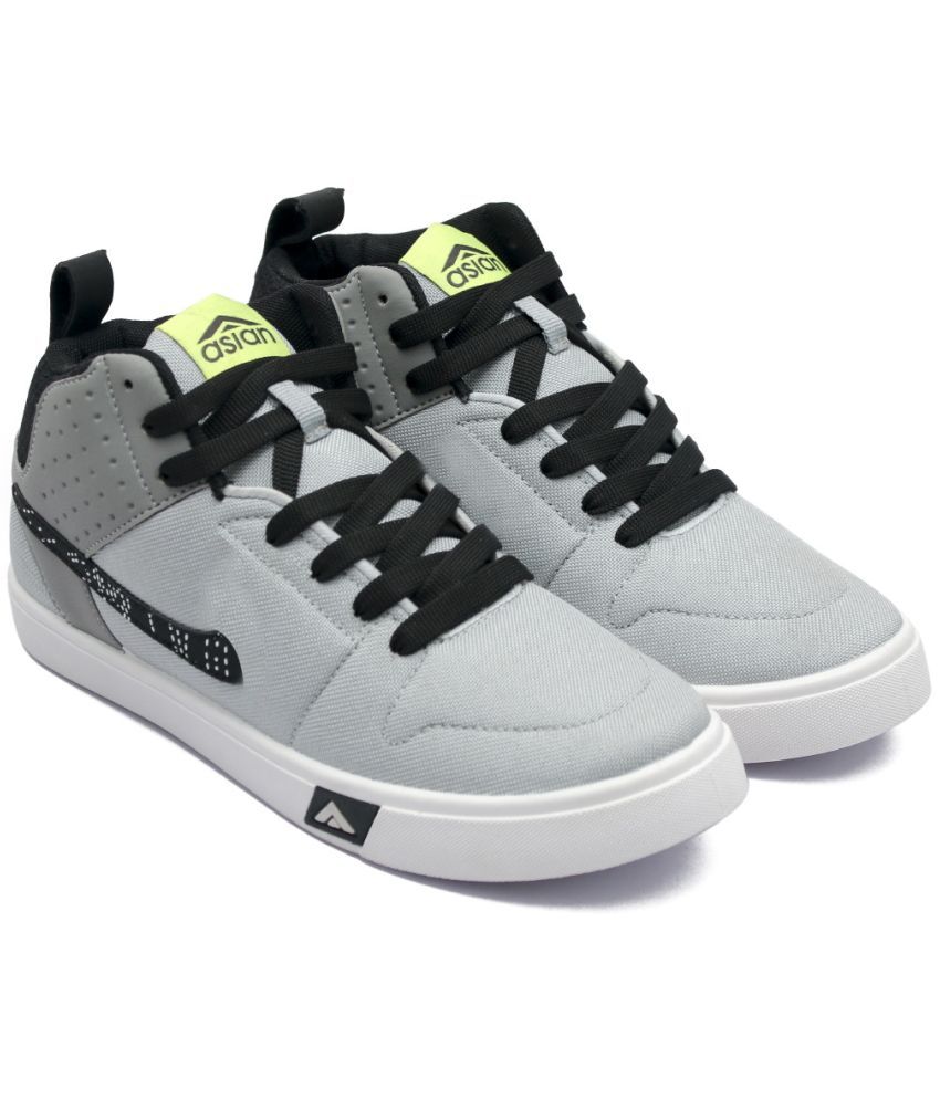     			ASIAN - Grey Boy's Sneakers ( 1 Pair )