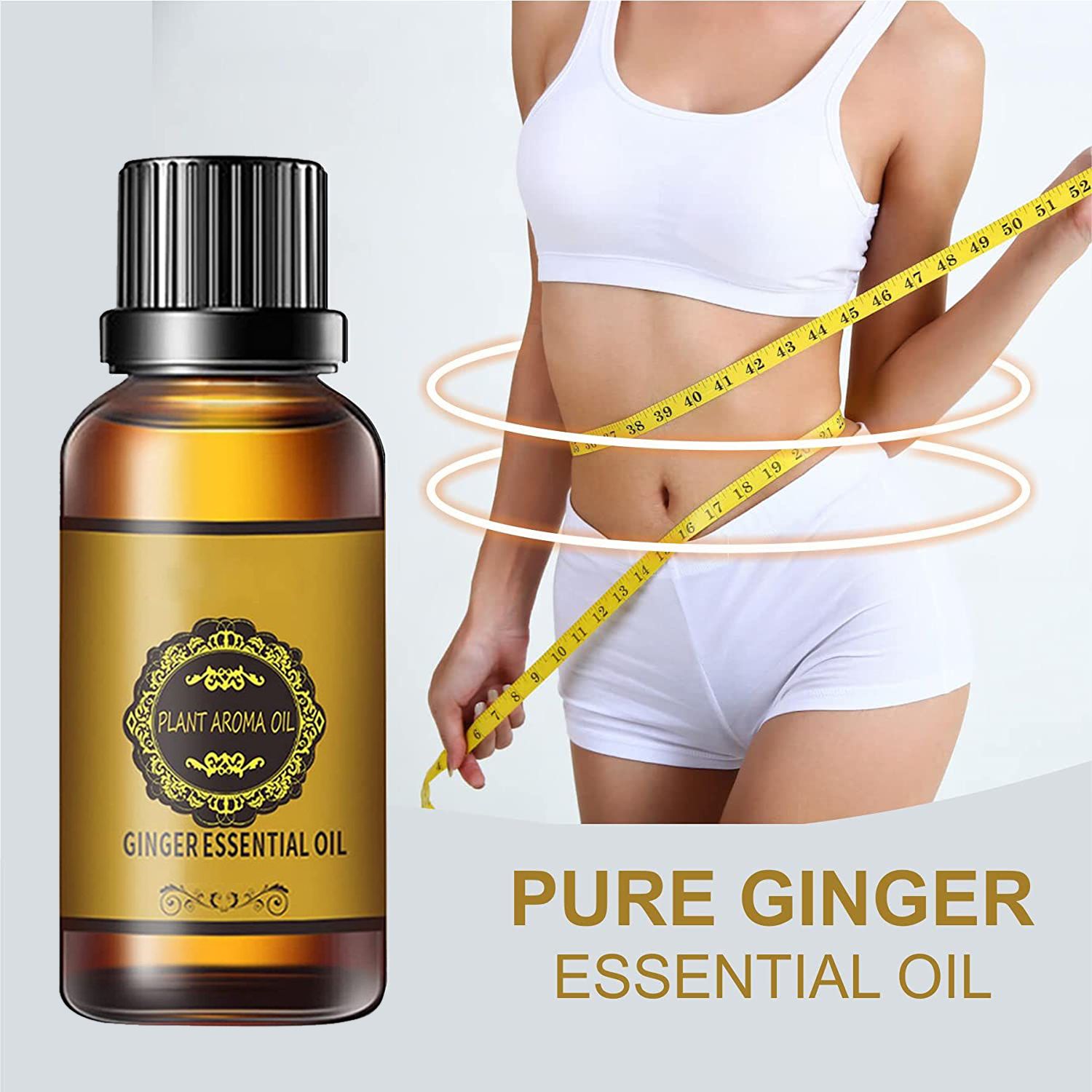     			Aromine Ginger Essential oil For Belly Fat Shaping & Firming Oil 30 mL