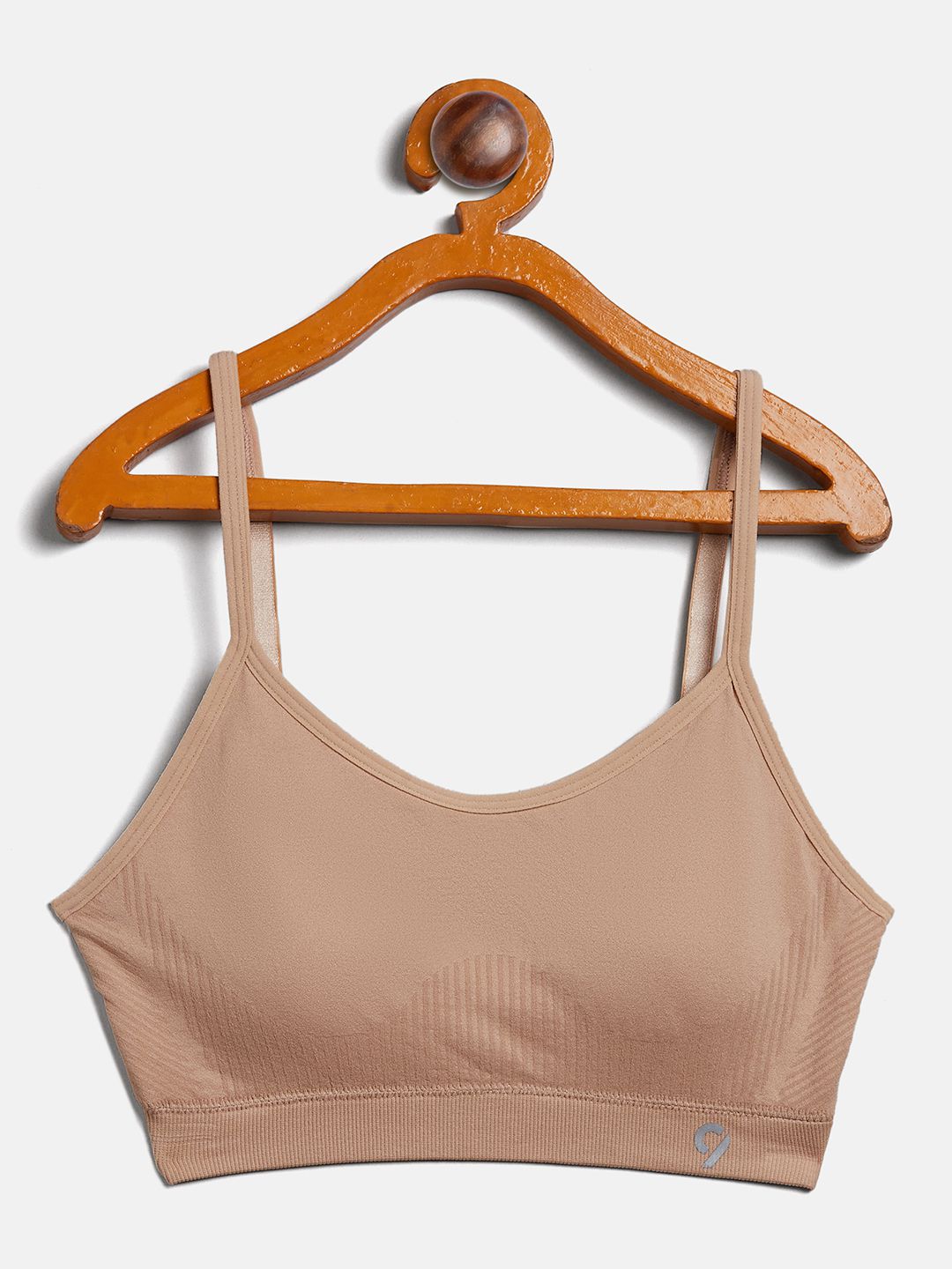     			C9 Airwear Full Coverage Wire-Free Sports Bra in Nude Color For Teenage Girls
