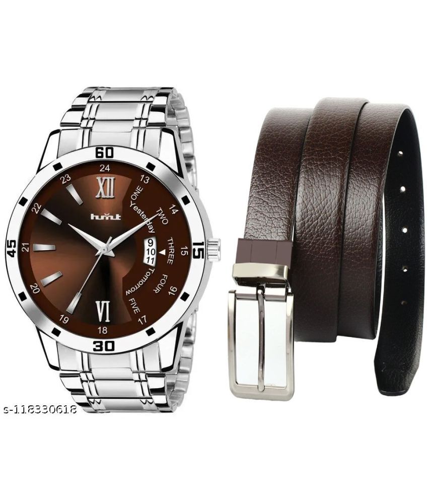     			HMCT - Watch Watches Combo For Men and Boys ( Pack of 2 )