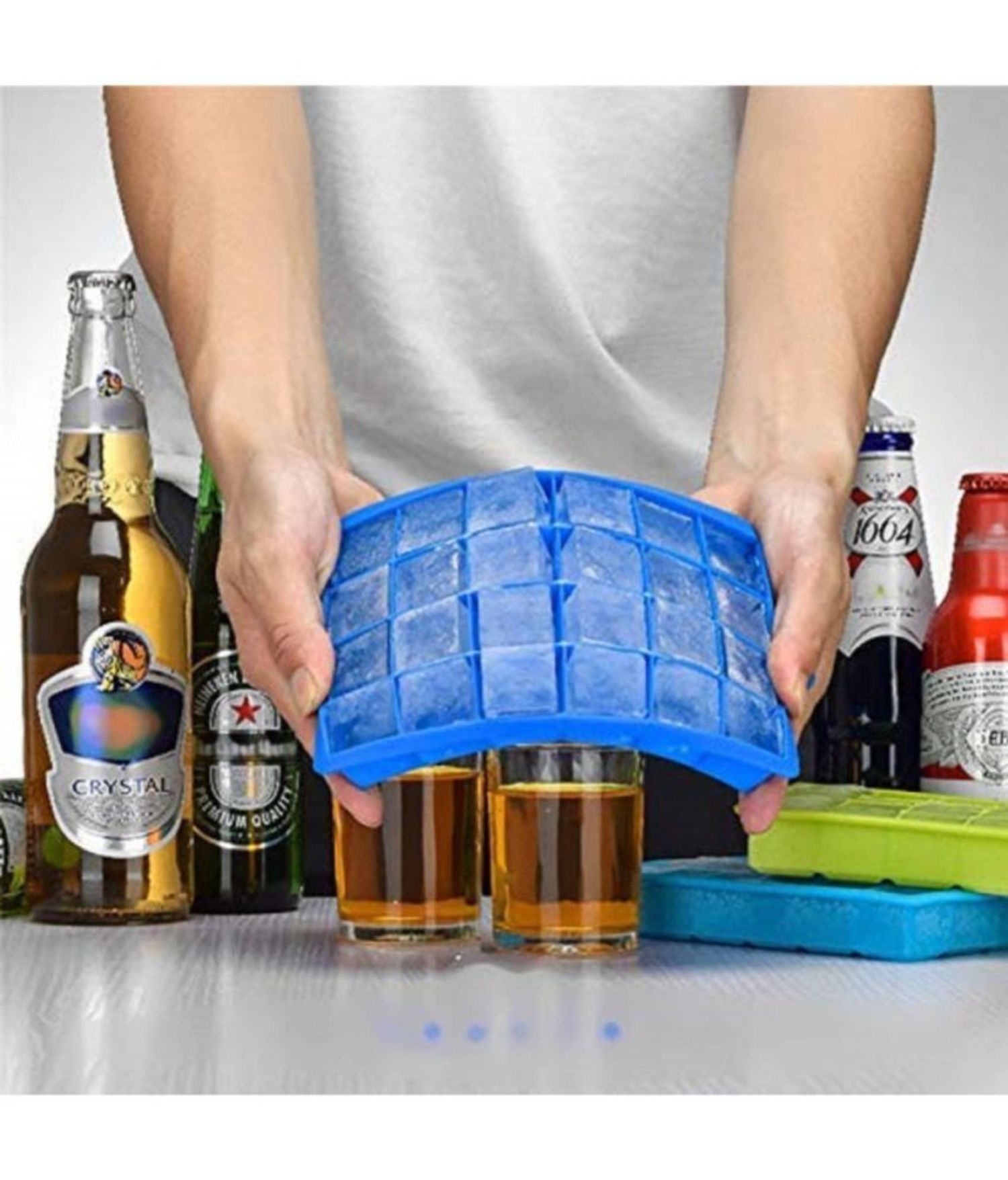     			HOMETALES Ice Trays Assorted 1 Pcs