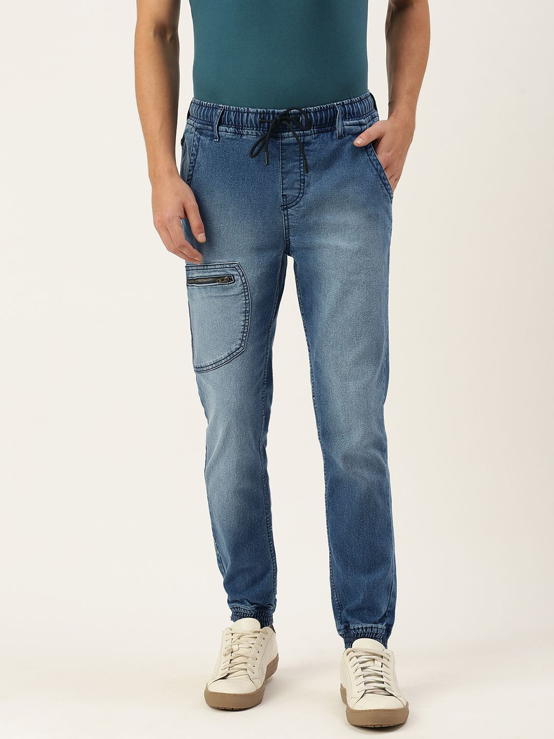     			IVOC - Blue Cotton Blend Slim Fit Men's Jeans ( Pack of 1 )