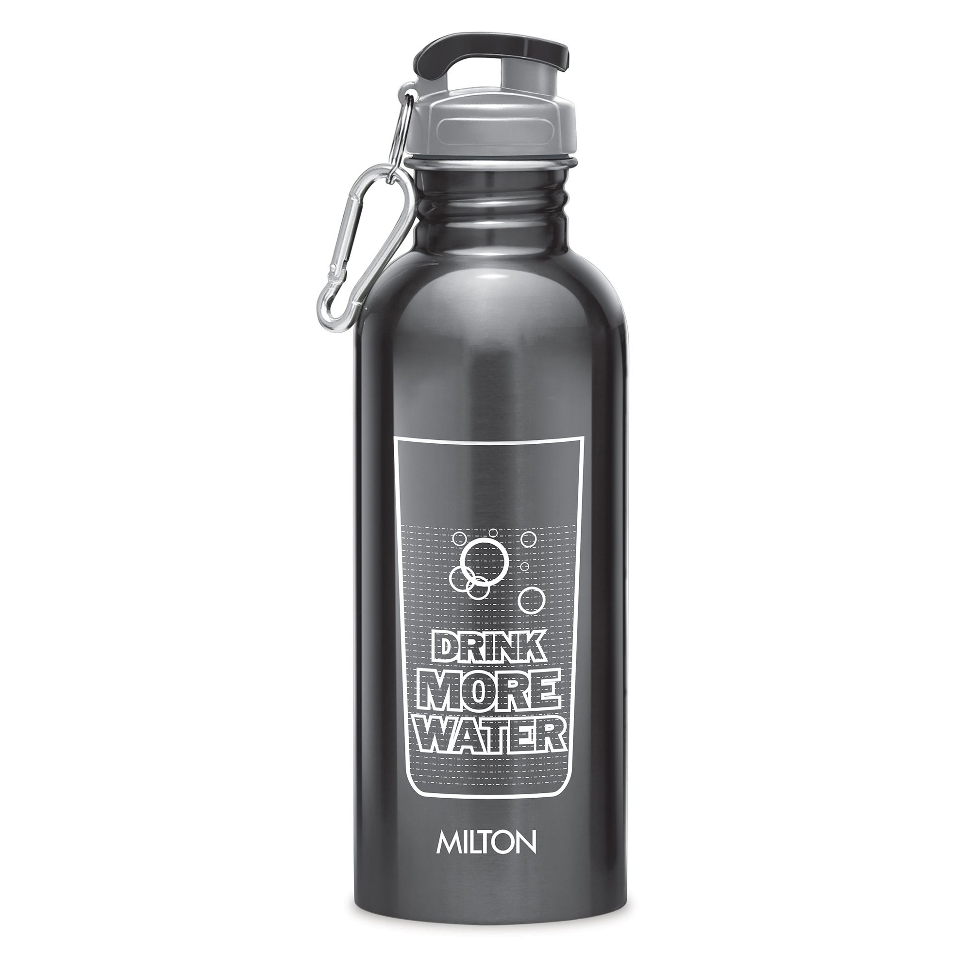     			Milton Virtue 750 Stainless Steel Water Bottle (750 ml) Black