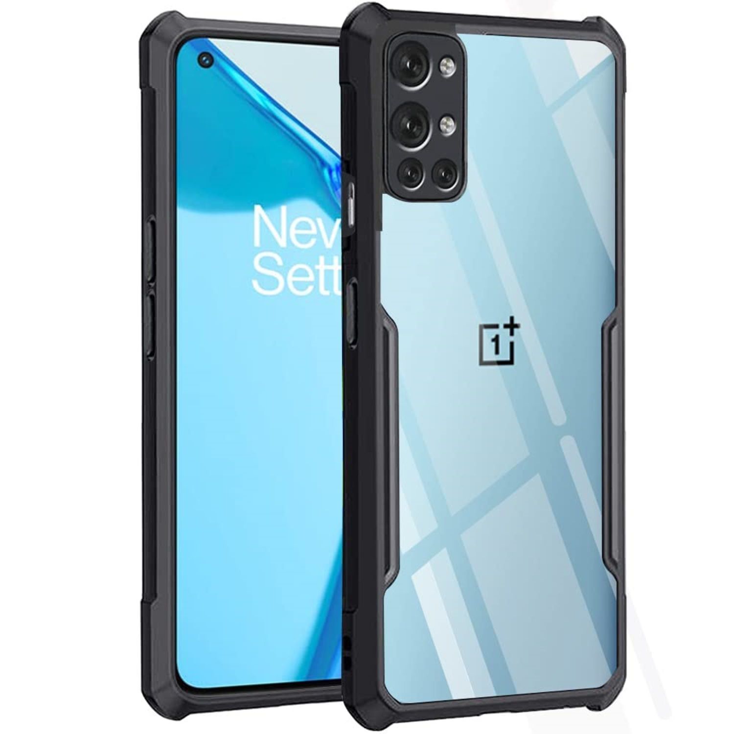     			Spectacular Ace - Plain Cases Compatible For Silicon OnePlus 9R ( Pack of 1 )